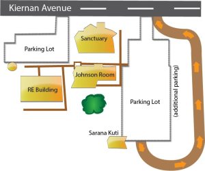 Map courtesy of Brittney Miller and UUFSC